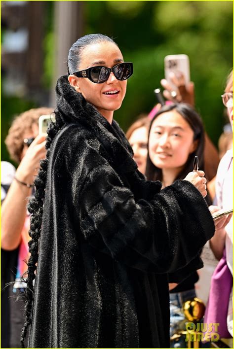 braless photo shoot|Katy Perry Goes Topless Under an Open Coat at Balenciaga’s .